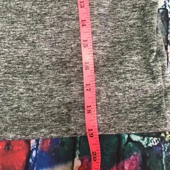 Zobha XXL heather gray athletic crop tank top‎ plus size - Picture 9 of 9